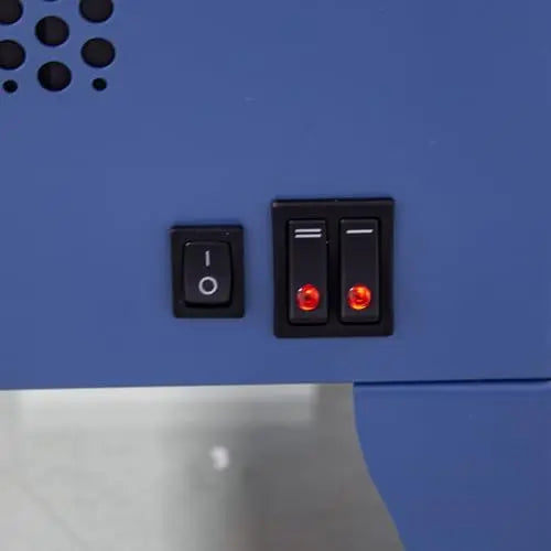 21 inchThree-Sided Freestanding Electric Fireplace Stove Heater with 3D Flame Effect with Remote Control (21 INCH-G) QIHAI