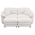 Modular Sectional Sofa,Comfortable Cloud Sofa,Modern Style Sofa,Suitable for Use in The Living Room (Gray)