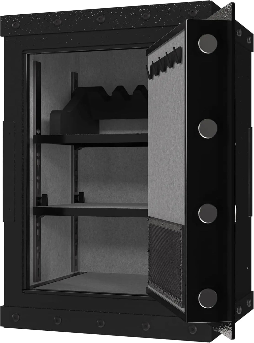 QIHAI Cabinet Safes,Three-Lock Safe, Measuring 24.4 ″ × 16.5″ × 14.9 ″, Suitable for Home and Office Use, Large Steel Digital Safe Equipped with a Digital Lock QIHAI