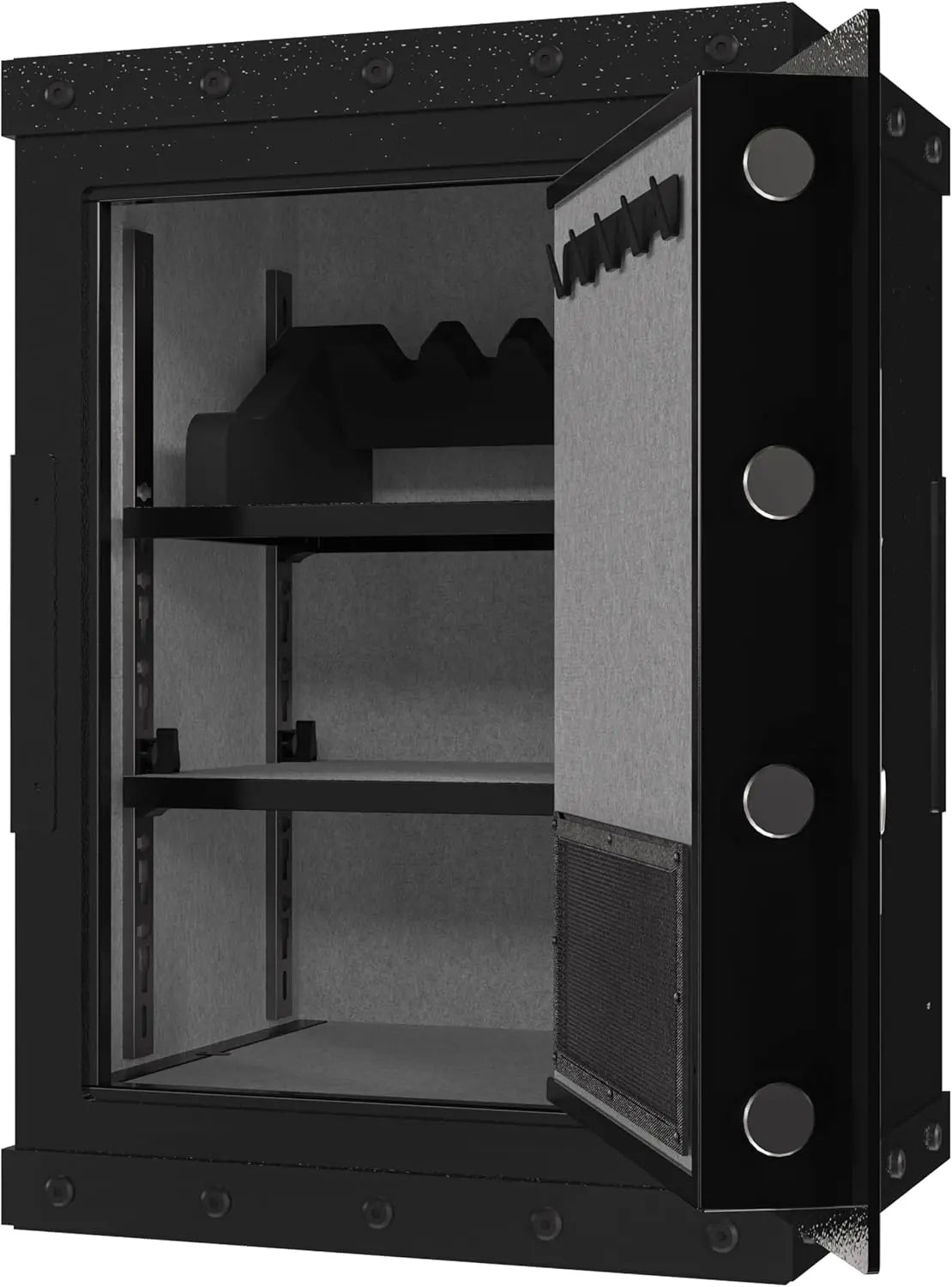 QIHAI Cabinet Safes,Three-Lock Safe, Measuring 24.4 ″ × 16.5″ × 14.9 ″, Suitable for Home and Office Use, Large Steel Digital Safe Equipped with a Digital Lock QIHAI
