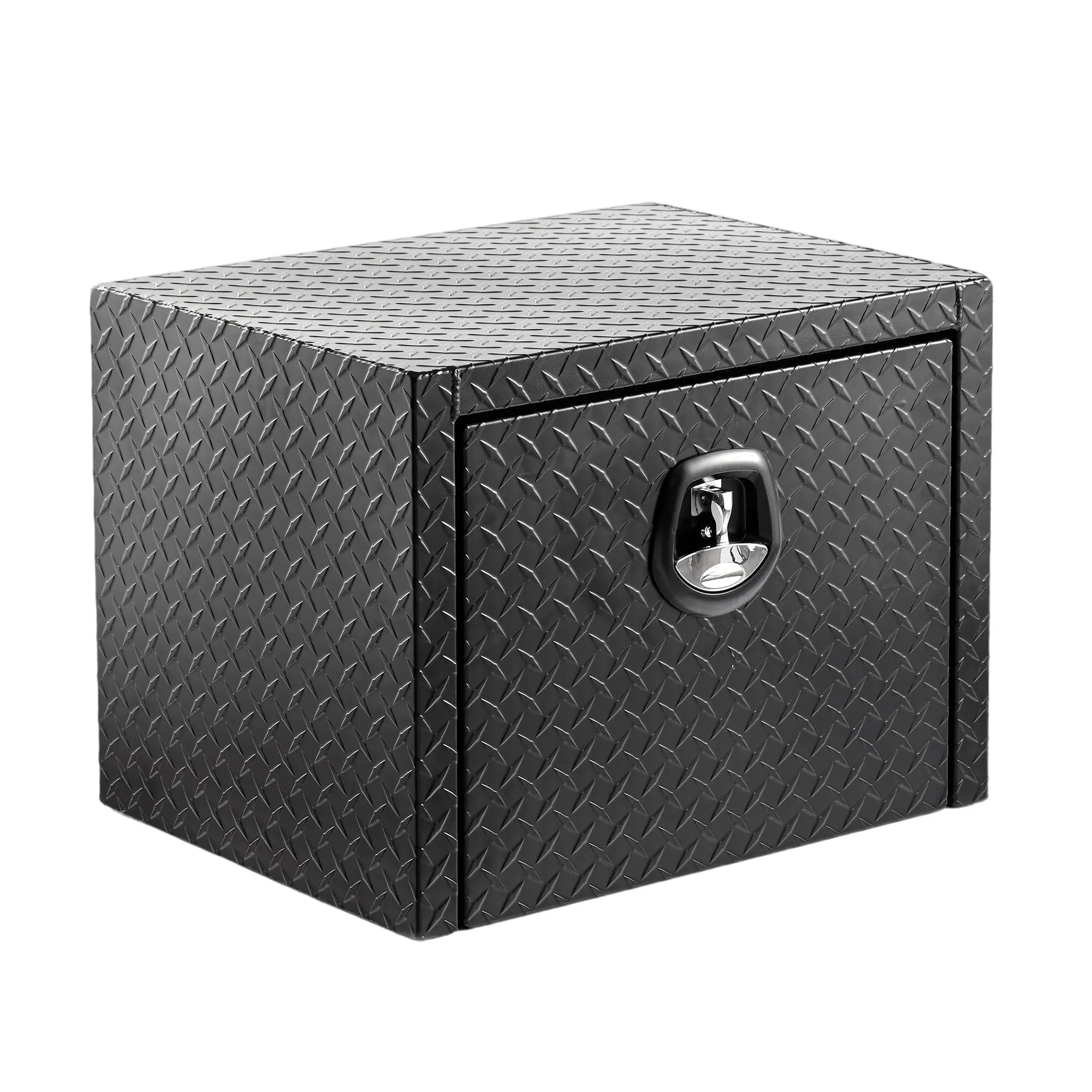QIHAI Truck Bed Toolboxes,36 inch Aluminum Underbody Truck Tool Box Heavy Duty Underbed Toolbox Tool Storage Organizer Chest Waterproof Diamond Thread Plate Ideal for Pickup Truck ATV RV Trailer QIHAI