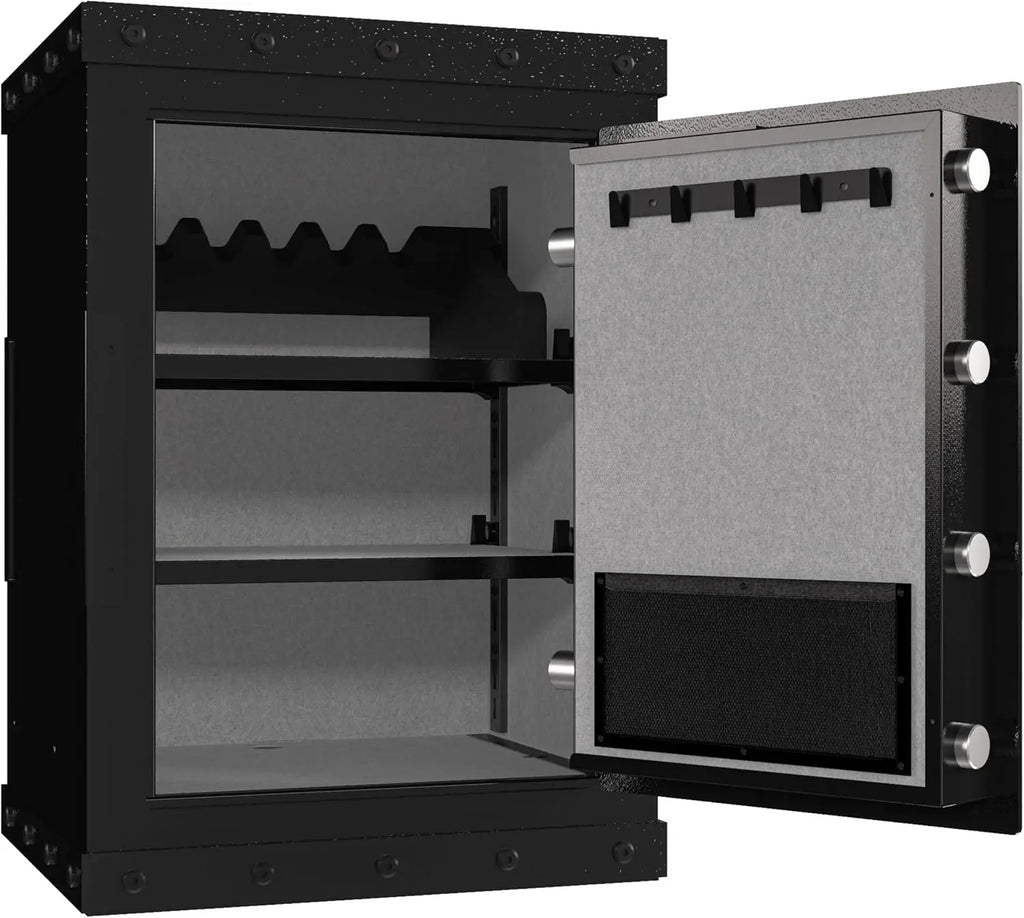 QIHAI Cabinet Safes,Three-Lock Safe, Measuring 24.4 ″ × 16.5″ × 14.9 ″, Suitable for Home and Office Use, Large Steel Digital Safe Equipped with a Digital Lock QIHAI