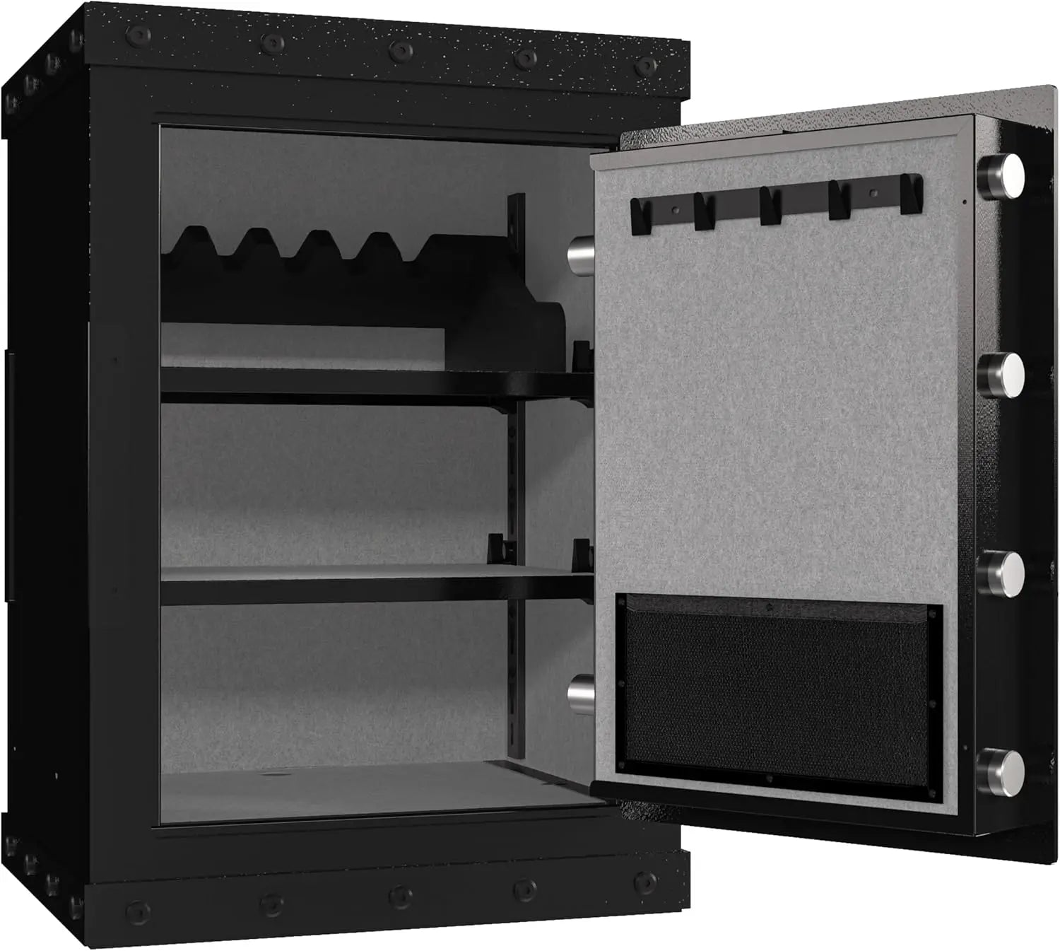 QIHAI Cabinet Safes,Three-Lock Safe, Measuring 24.4 ″ × 16.5″ × 14.9 ″, Suitable for Home and Office Use, Large Steel Digital Safe Equipped with a Digital Lock QIHAI