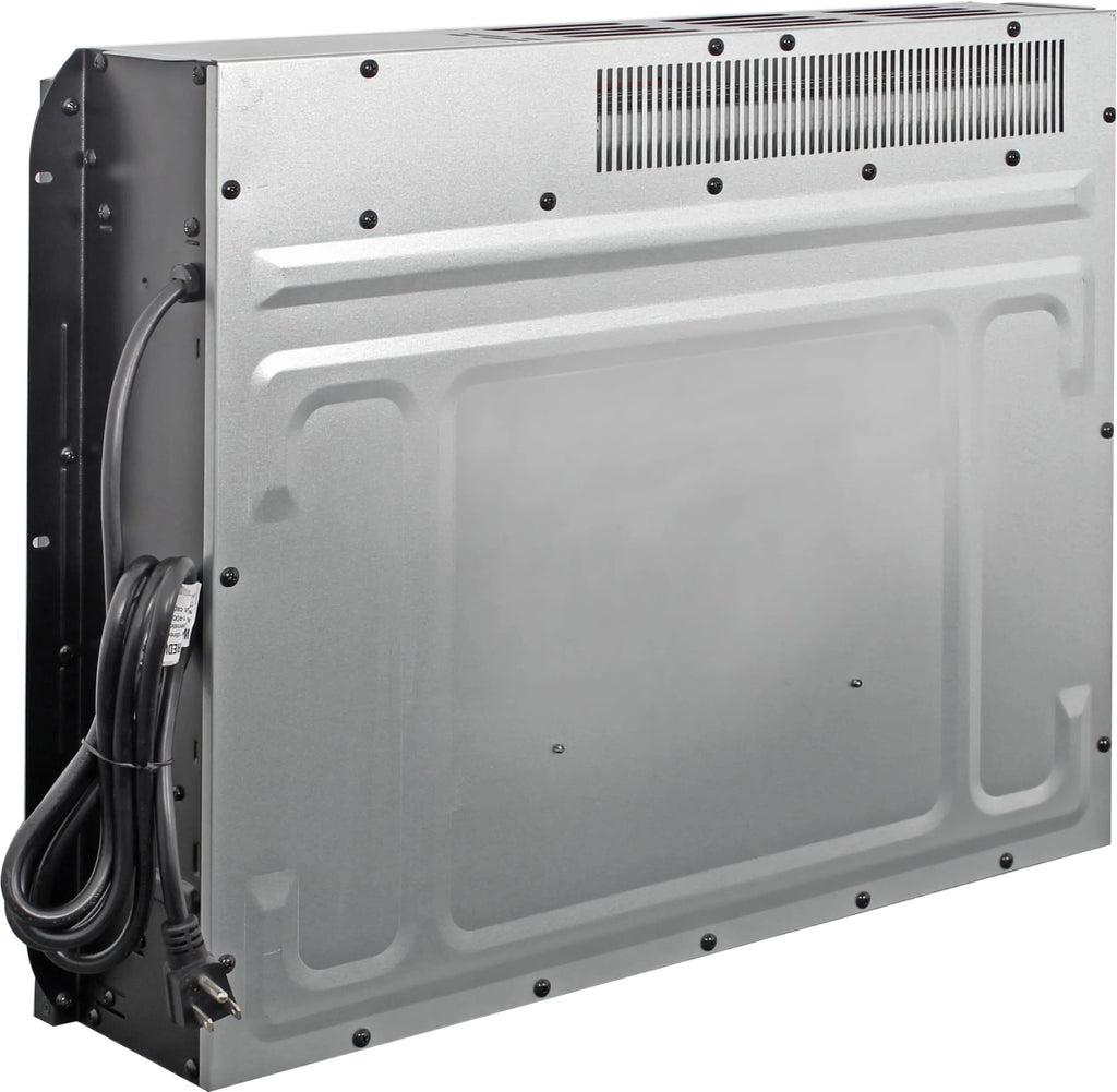 18 inch Electric Fireplace Insert, Ultra Thin Heater with Log Set & Realistic Flame, Overheating Protection (18 INCH) QIHAI