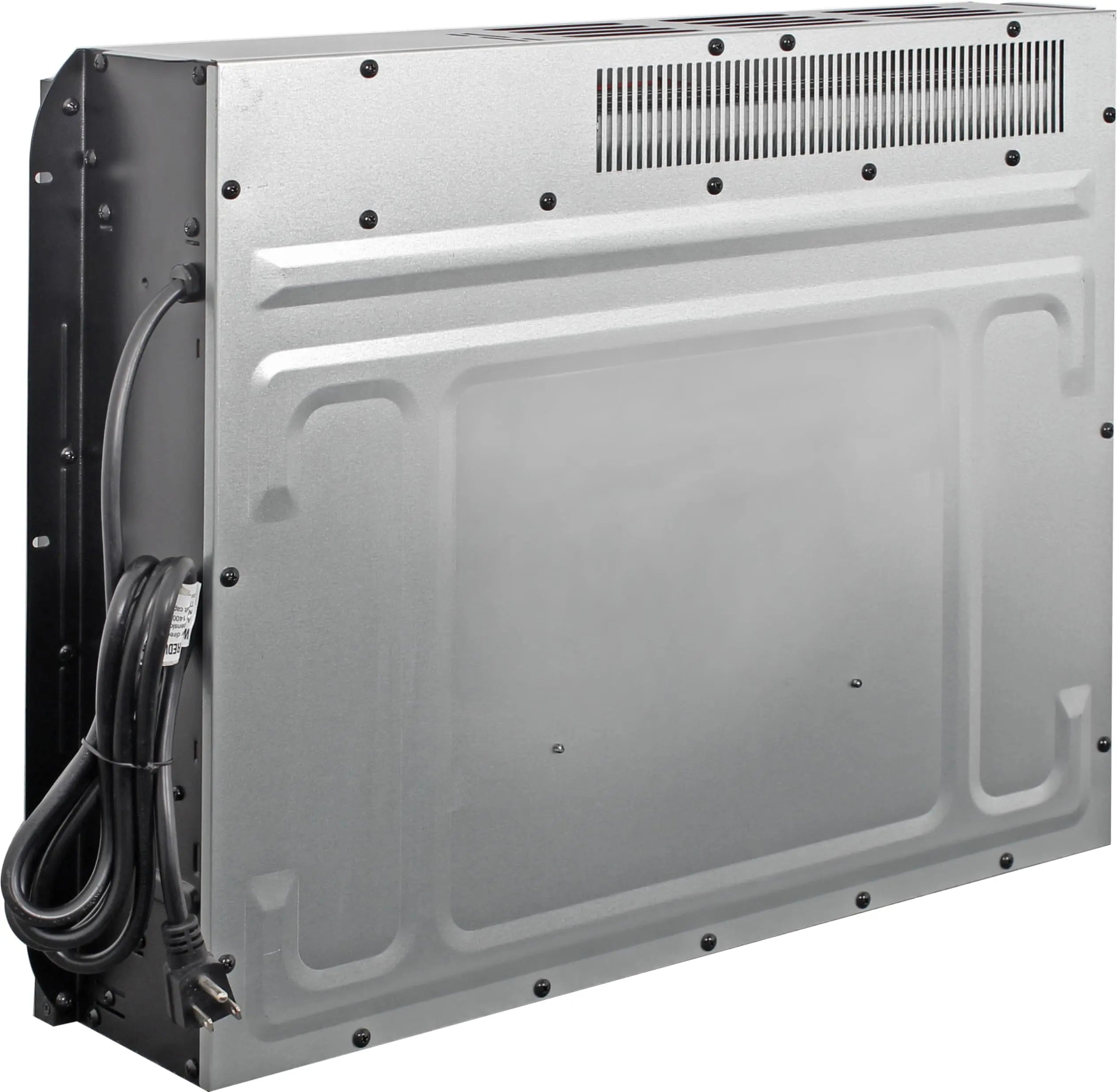 18 inch Electric Fireplace Insert, Ultra Thin Heater with Log Set & Realistic Flame, Overheating Protection (18 INCH) QIHAI