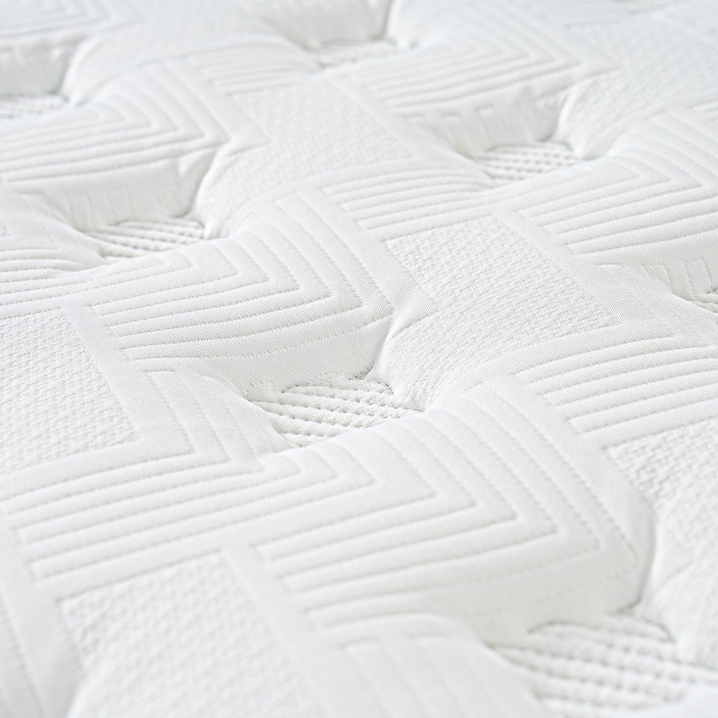 Queen 8 inch Mixed Mattress, Spring Mattress in Independent Packaging Bag, Breathable and Comfortable, Decompression, Including Gel Memory Foam, Suitable for Various bedsteads (8 Inch, Queen)