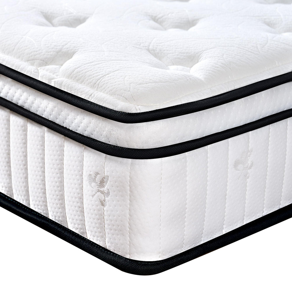 Twin Mattress 12 Inch, Memory Foam Mattress with Pocket Spring, Soft & Comfortable Medium Firm (12 inch, Twin)
