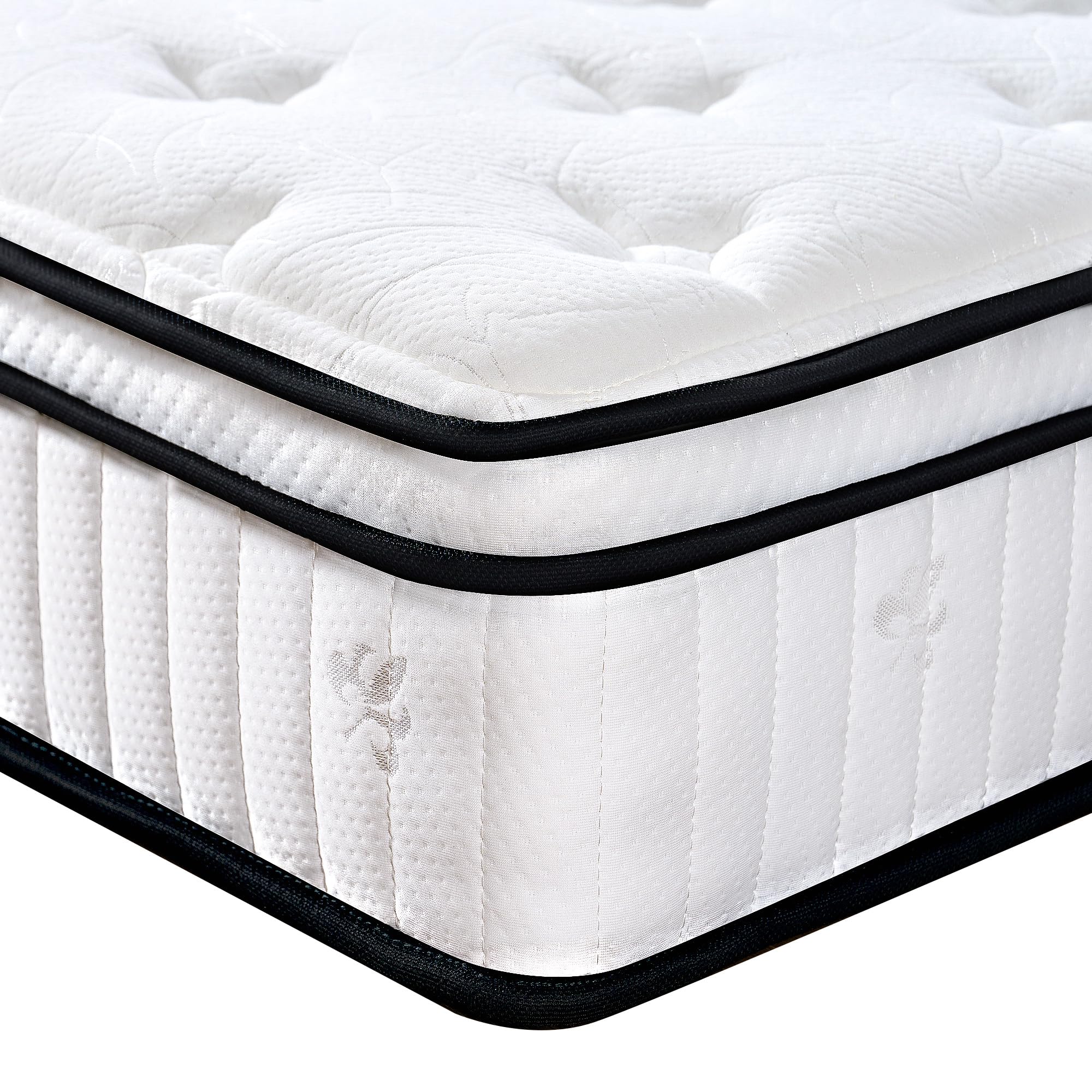 Twin Mattress 12 Inch, Memory Foam Mattress with Pocket Spring, Soft & Comfortable Medium Firm (12 inch, Twin)
