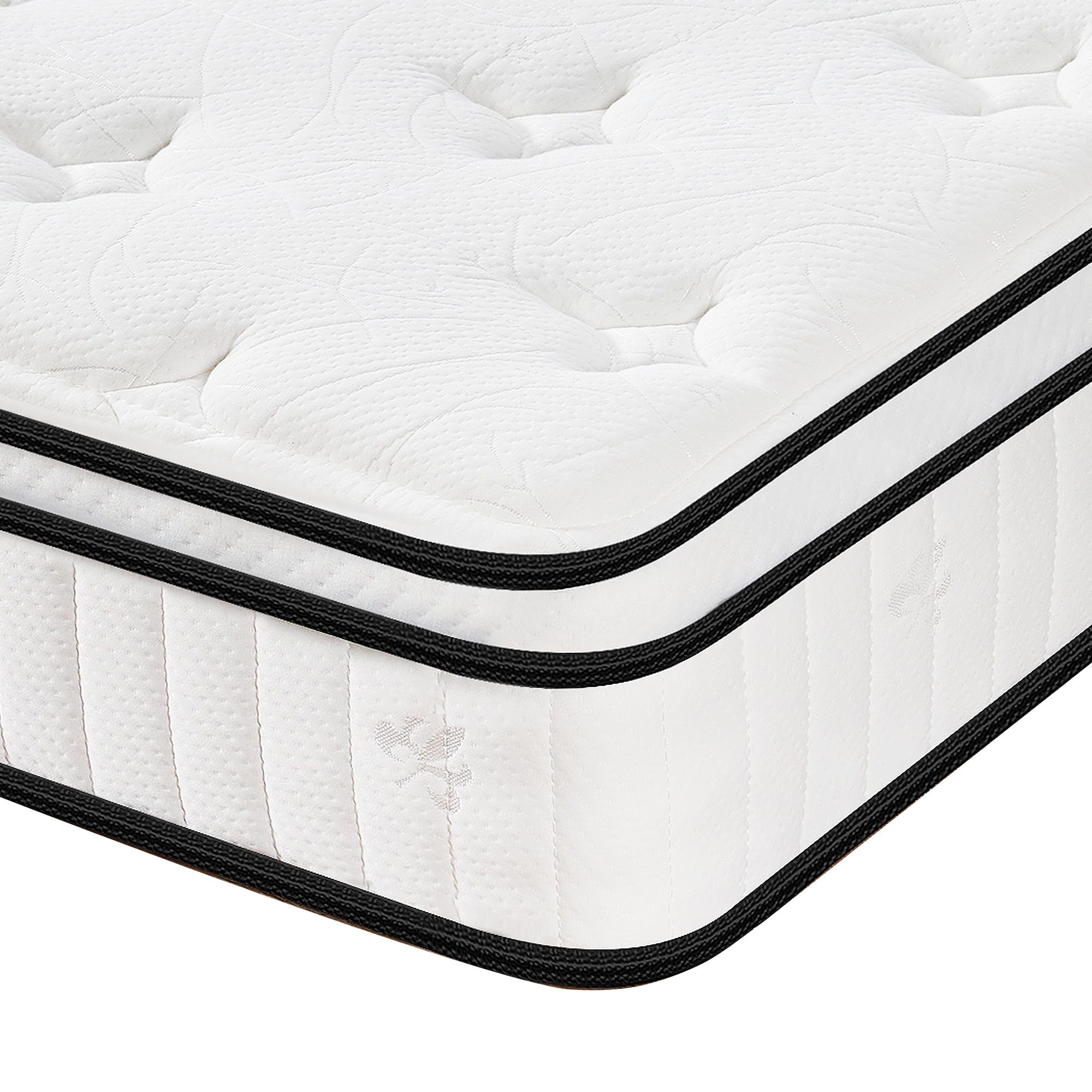 Twin Mattress 12 Inch, Memory Foam Mattress with Pocket Spring, Soft & Comfortable Medium Firm (12 inch, Twin)