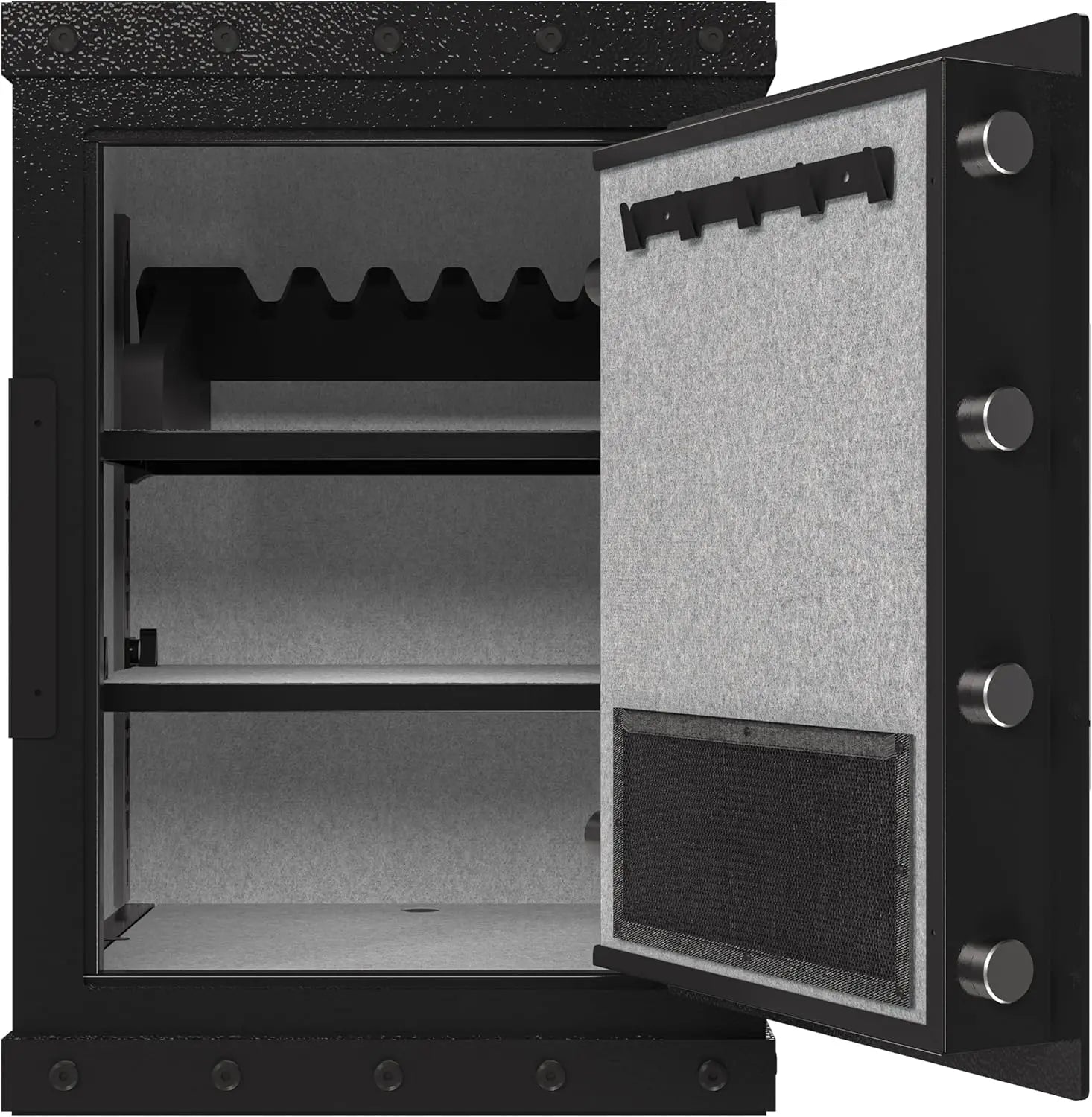 QIHAI Cabinet Safes,Three-Lock Safe, Measuring 24.4 ″ × 16.5″ × 14.9 ″, Suitable for Home and Office Use, Large Steel Digital Safe Equipped with a Digital Lock QIHAI